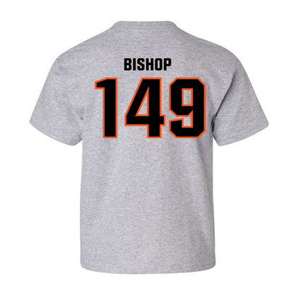 Oklahoma State - NCAA Wrestling : Max Bishop - Classic Shersey Youth T-Shirt-1