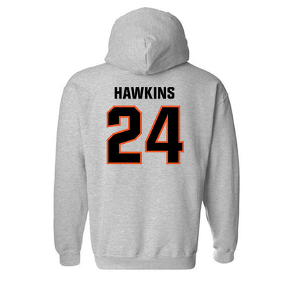 Oklahoma State - NCAA Football : Caleb Hawkins - Classic Shersey Hooded Sweatshirt-1