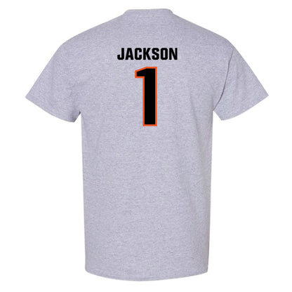 Oklahoma State - NCAA Football : Evan Jackson - Classic Shersey T-Shirt-1
