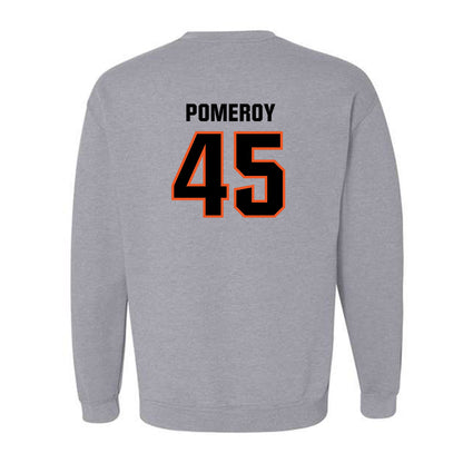 Oklahoma State - NCAA Baseball : Deacon Pomeroy - Classic Shersey Crewneck Sweatshirt-1