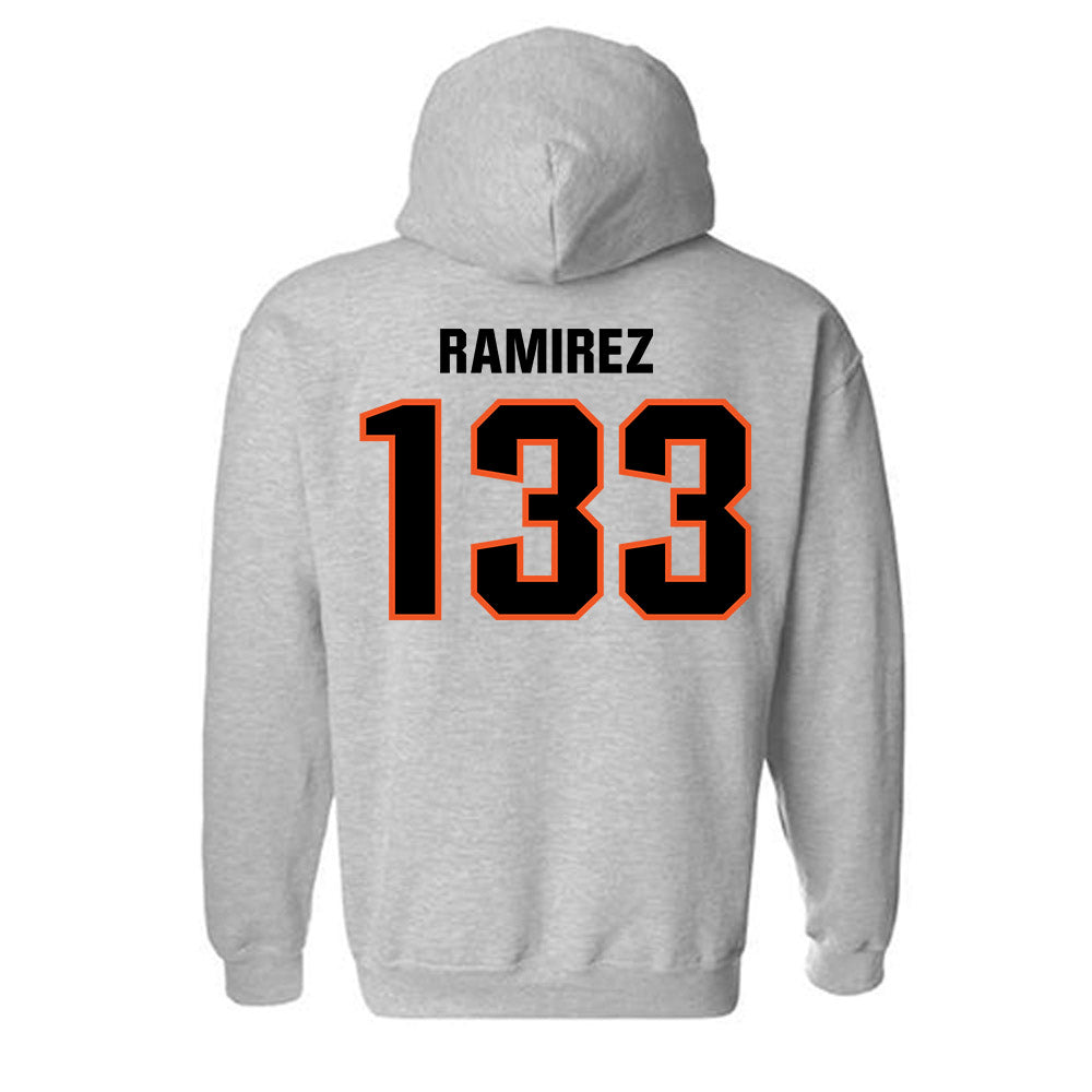 Oklahoma State - NCAA Wrestling : Ronnie Ramirez - Classic Shersey Hooded Sweatshirt-1