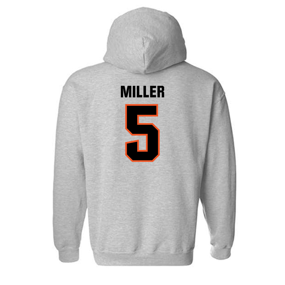 Oklahoma State - NCAA Men's Basketball : Vyctorius Miller - Classic Shersey Hooded Sweatshirt-1