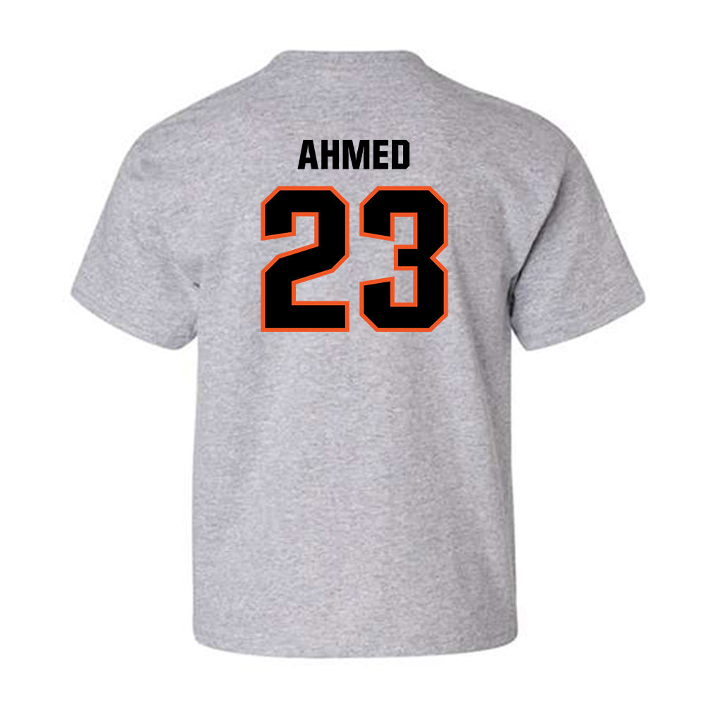 Oklahoma State - NCAA Men's Basketball : Benjamin Ahmed - Classic Shersey Youth T-Shirt-1