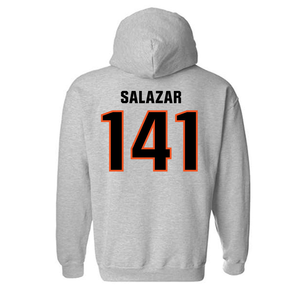 Oklahoma State - NCAA Wrestling : Ramon Salazar - Classic Shersey Hooded Sweatshirt-1