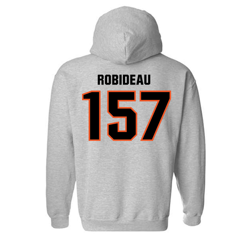 Oklahoma State - NCAA Wrestling : Landon Robideau - Classic Shersey Hooded Sweatshirt-1