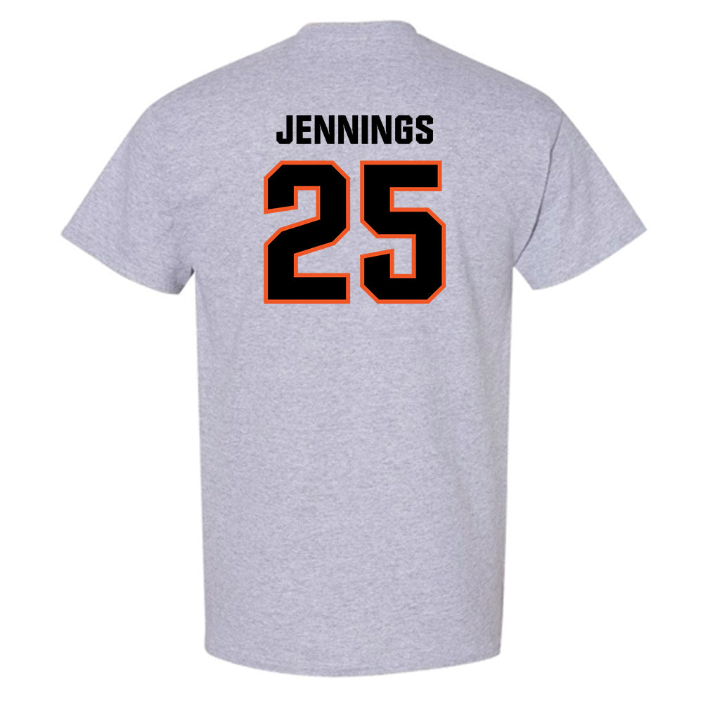 Oklahoma State - NCAA Men's Basketball : Robert Jennings - Classic Shersey T-Shirt-1