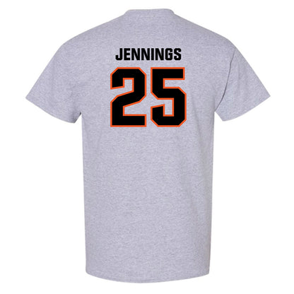 Oklahoma State - NCAA Men's Basketball : Robert Jennings - Classic Shersey T-Shirt-1