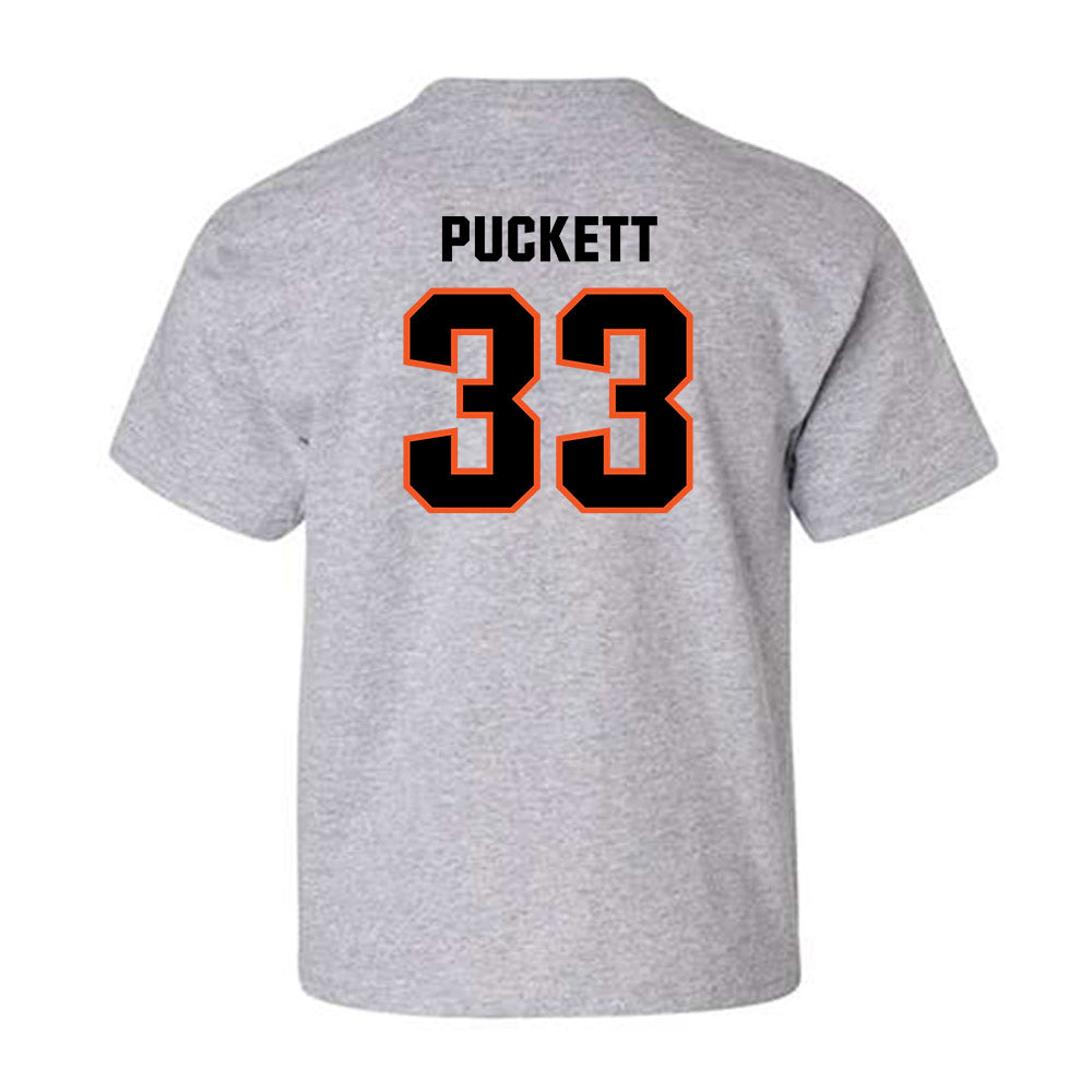 Oklahoma State - NCAA Football : Jack Puckett - Classic Shersey Youth T-Shirt-1