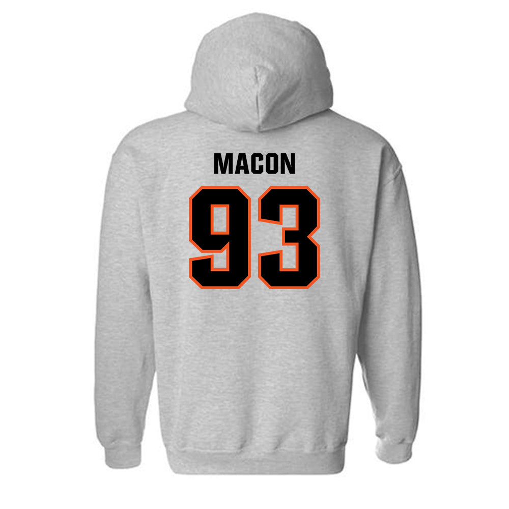 Oklahoma State - NCAA Football : Dominic Macon - Classic Shersey Hooded Sweatshirt-1