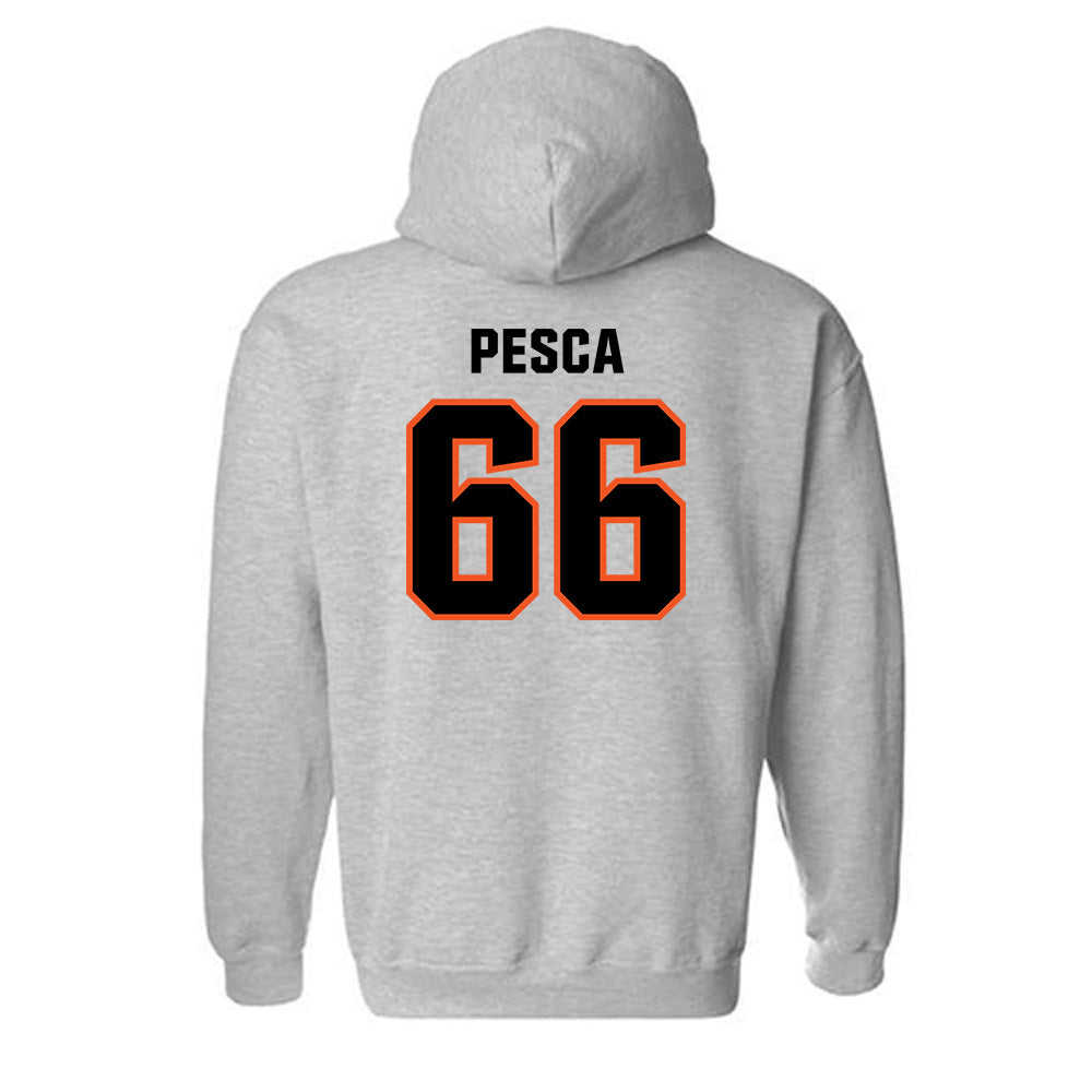 Oklahoma State - NCAA Baseball : Mario Pesca - Classic Shersey Hooded Sweatshirt-1