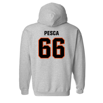 Oklahoma State - NCAA Baseball : Mario Pesca - Classic Shersey Hooded Sweatshirt-1