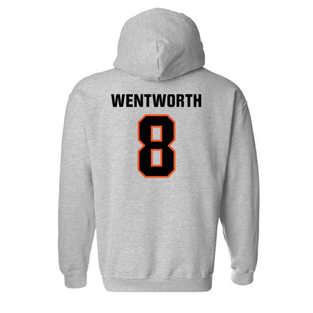 Oklahoma State - NCAA Baseball : Tyler Wentworth - Classic Shersey Hooded Sweatshirt-1