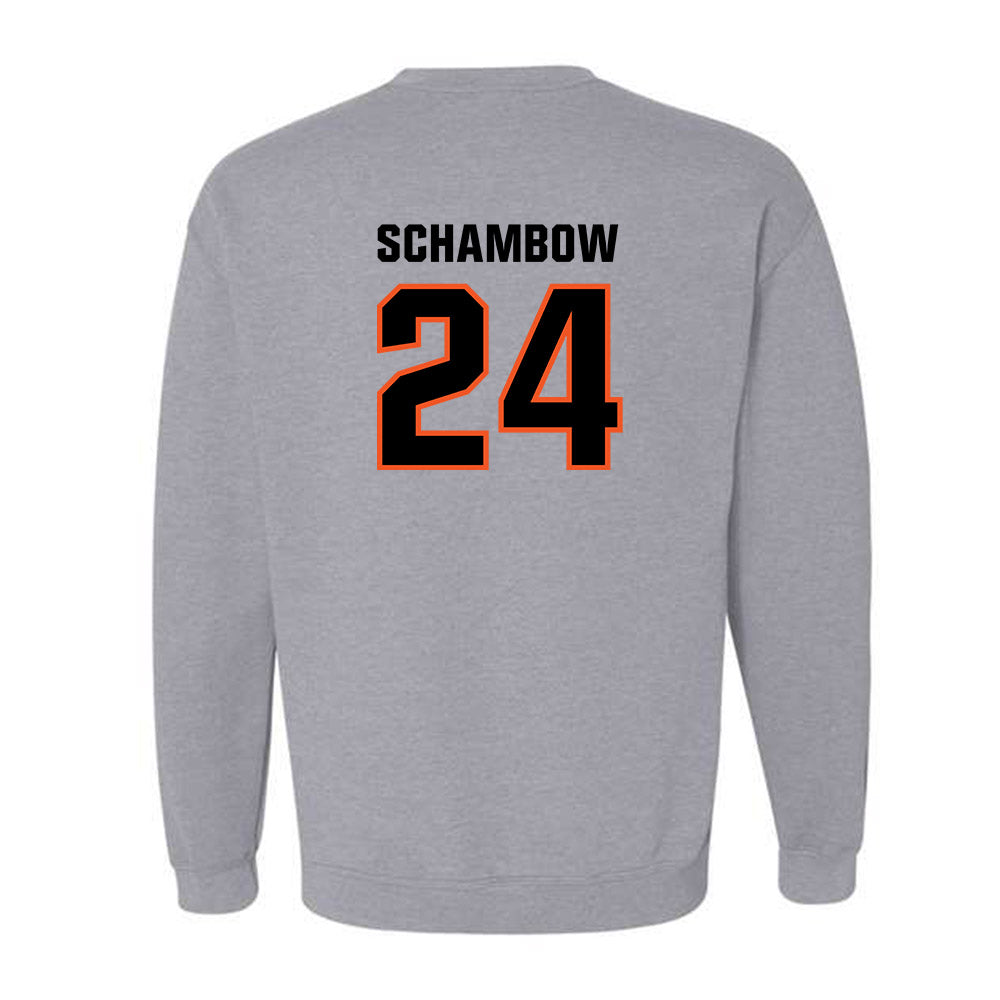 Oklahoma State - NCAA Baseball : Quinn Schambow - Classic Shersey Crewneck Sweatshirt-1