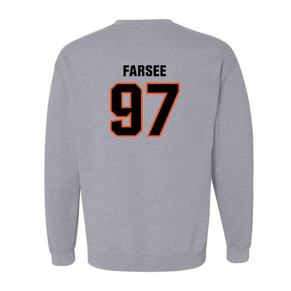 Oklahoma State - NCAA Football : Nygel Farsee - Classic Shersey Crewneck Sweatshirt-1