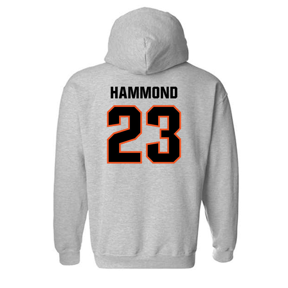 Oklahoma State - NCAA Football : Oscar Hammond - Classic Shersey Hooded Sweatshirt-1