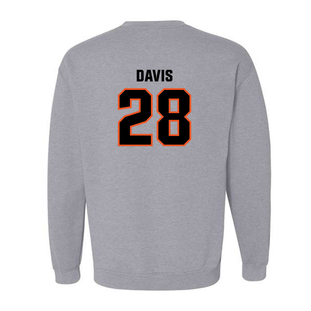 Oklahoma State - NCAA Football : Marrel Davis - Classic Shersey Crewneck Sweatshirt-1