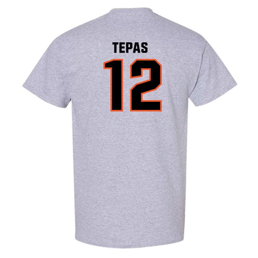 Oklahoma State - NCAA Football : Luke Tepas - Classic Shersey T-Shirt-1