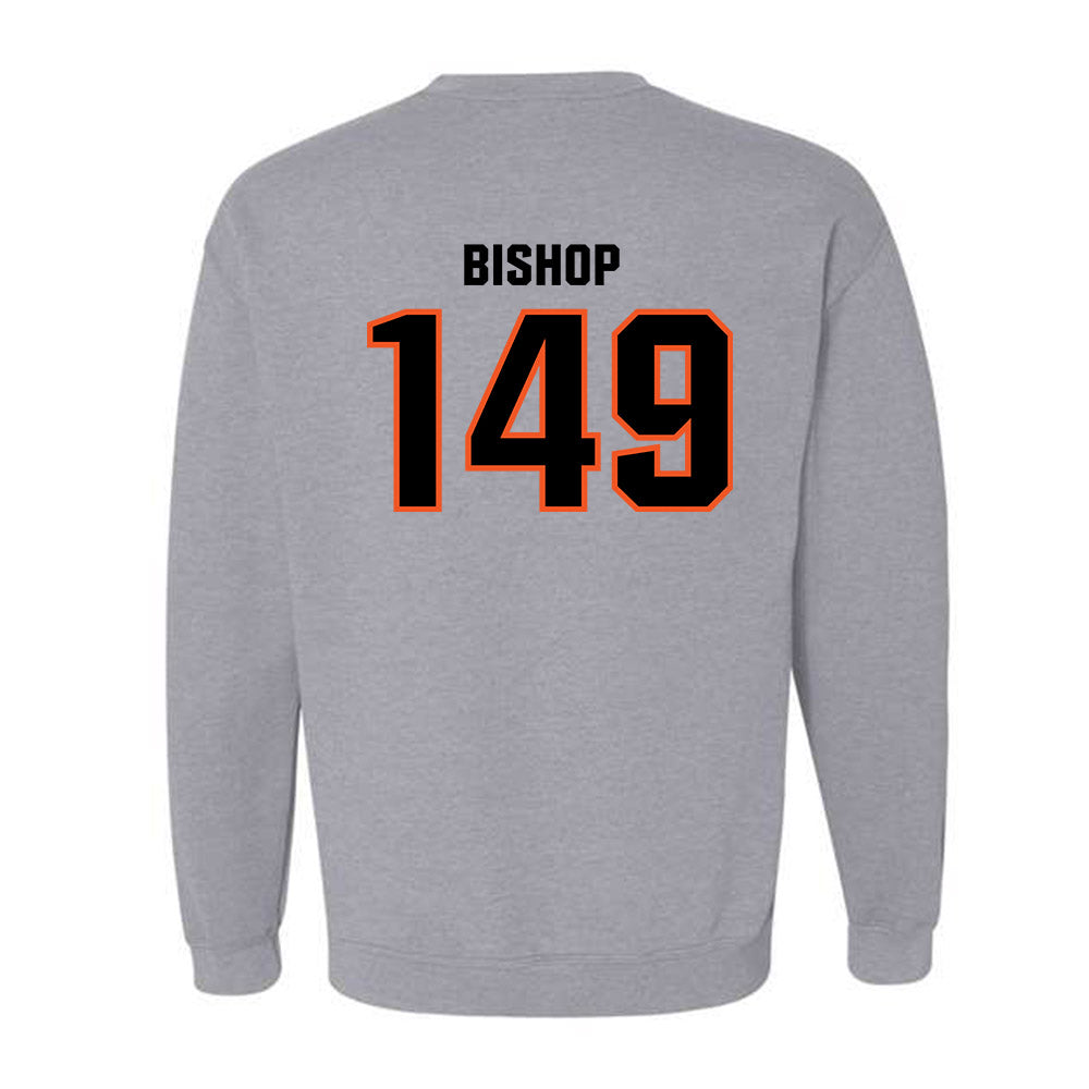 Oklahoma State - NCAA Wrestling : Max Bishop - Classic Shersey Crewneck Sweatshirt-1