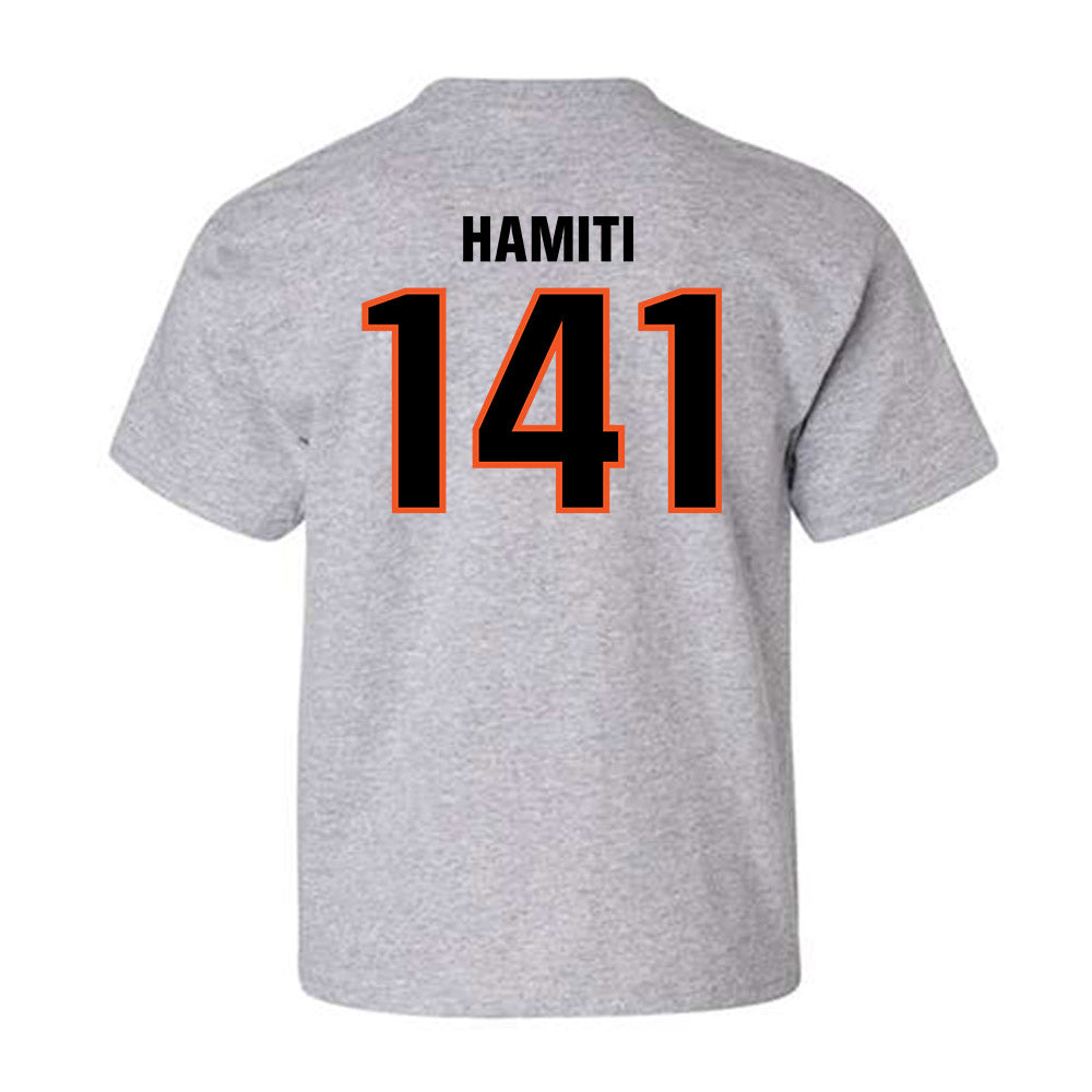 Oklahoma State - NCAA Wrestling : Jake Hamiti - Classic Shersey Youth T-Shirt-1