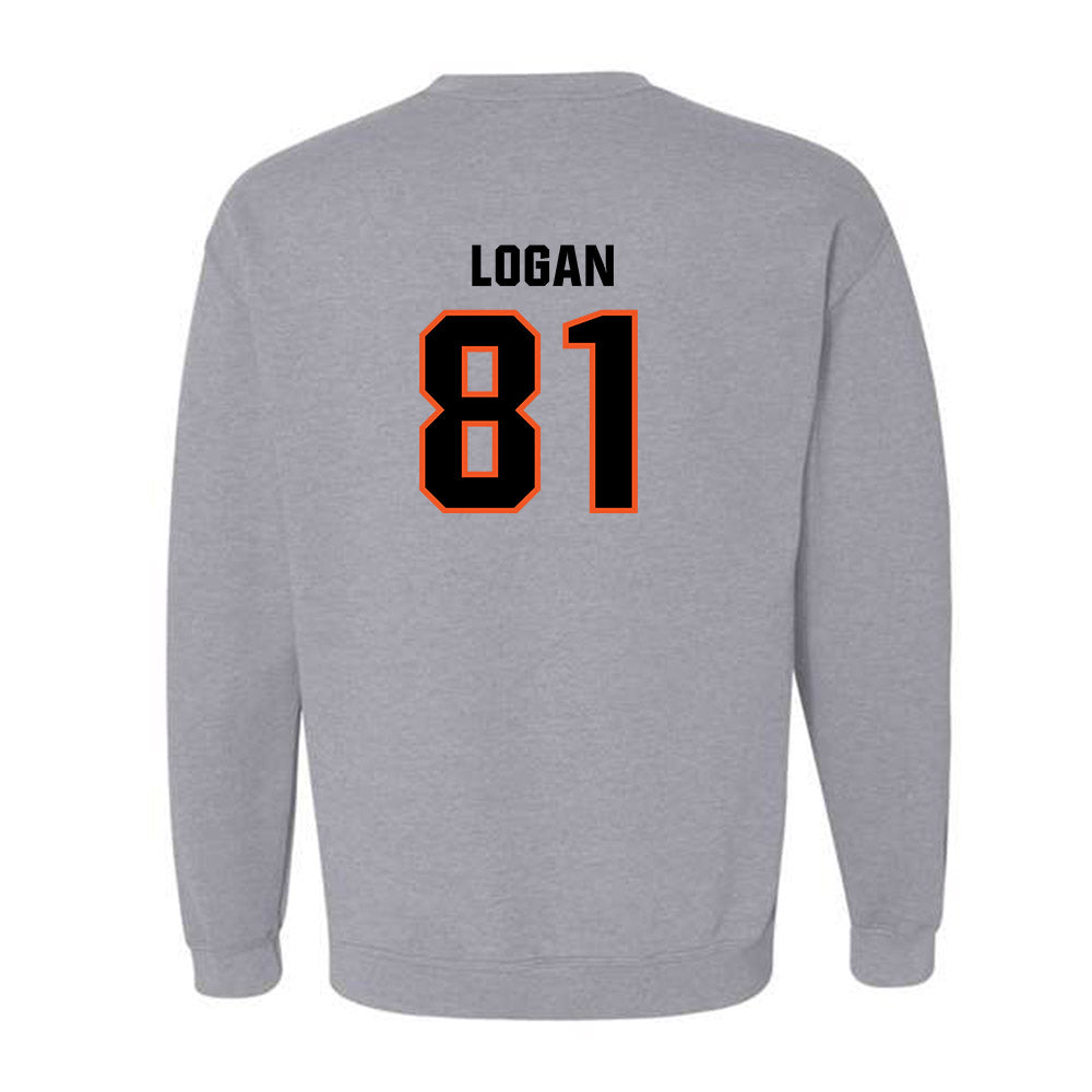 Oklahoma State - NCAA Football : Luke Logan - Classic Shersey Crewneck Sweatshirt-1