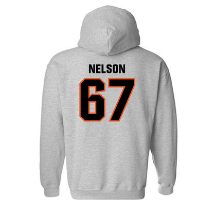 Oklahoma State - NCAA Football : Braydon Nelson - Classic Shersey Hooded Sweatshirt-1