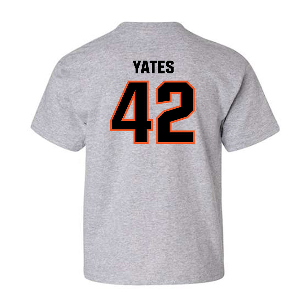 Oklahoma State - NCAA Football : Caden Yates - Classic Shersey Youth T-Shirt-1
