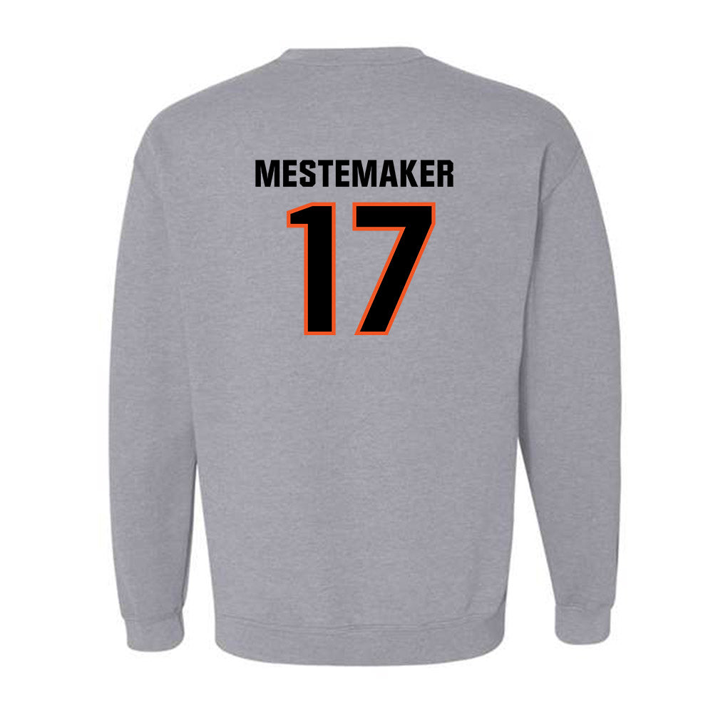 Oklahoma State - NCAA Football : Drew Mestemaker - Classic Shersey Crewneck Sweatshirt-1