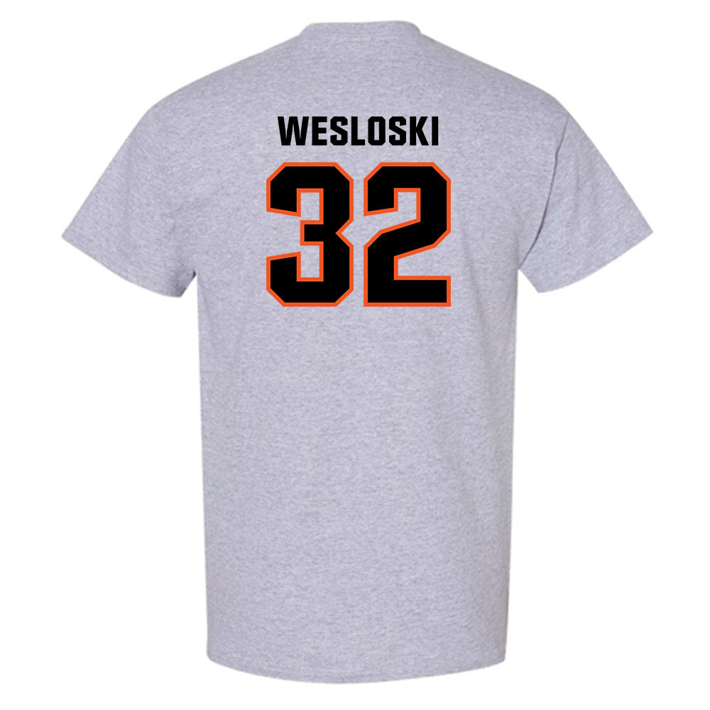 Oklahoma State - NCAA Football : Ethan Wesloski - Classic Shersey T-Shirt-1