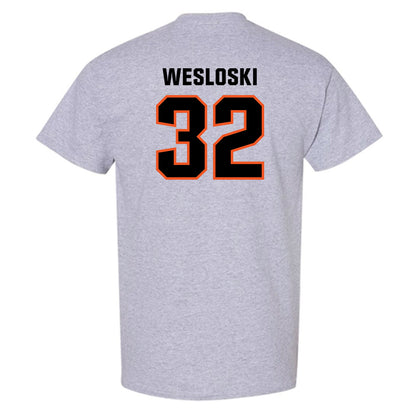 Oklahoma State - NCAA Football : Ethan Wesloski - Classic Shersey T-Shirt-1