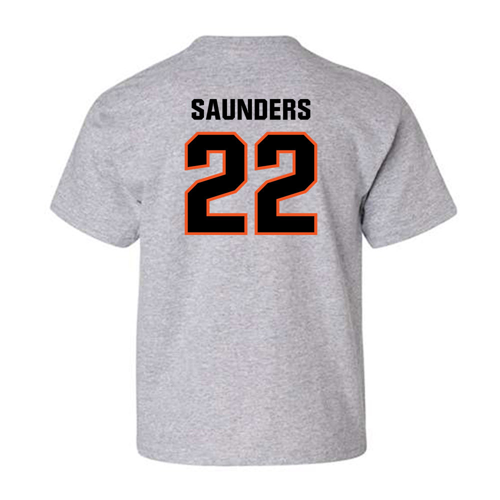Oklahoma State - NCAA Baseball : Evan Saunders - Classic Shersey Youth T-Shirt-1