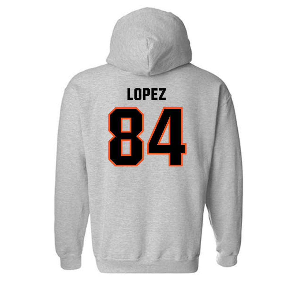 Oklahoma State - NCAA Football : Matrail Lopez - Classic Shersey Hooded Sweatshirt-1