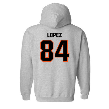 Oklahoma State - NCAA Football : Matrail Lopez - Classic Shersey Hooded Sweatshirt-1