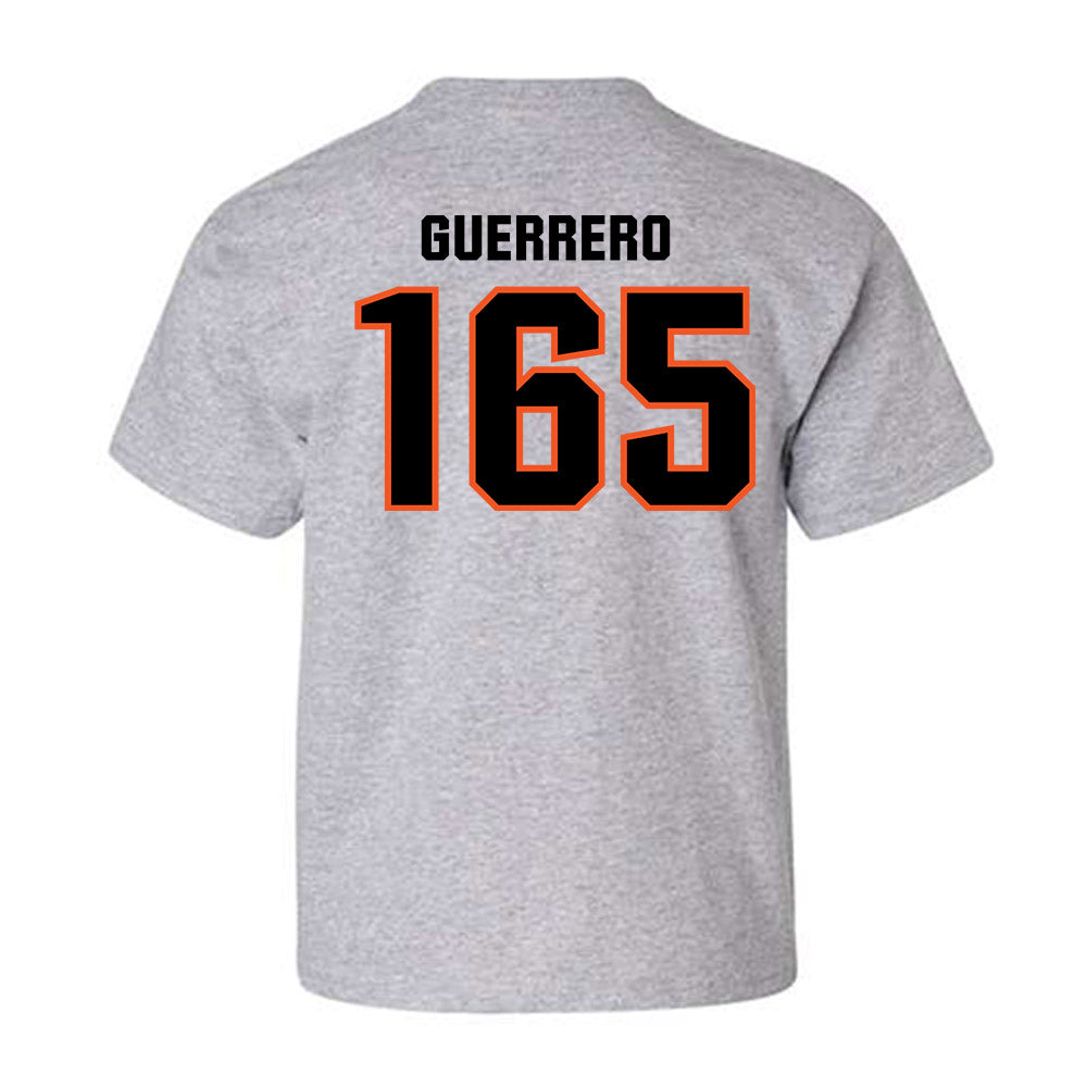 Oklahoma State - NCAA Wrestling : Ishmael Guerrero - Classic Shersey Youth T-Shirt-1