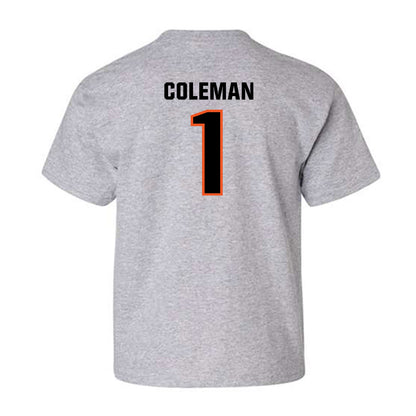 Oklahoma State - NCAA Football : Miles Coleman - Classic Shersey Youth T-Shirt-1