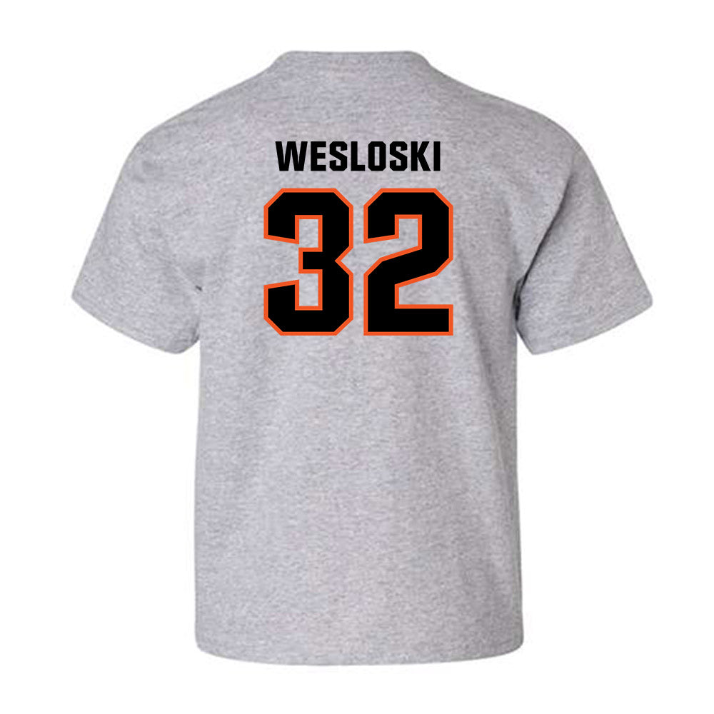 Oklahoma State - NCAA Football : Ethan Wesloski - Classic Shersey Youth T-Shirt-1