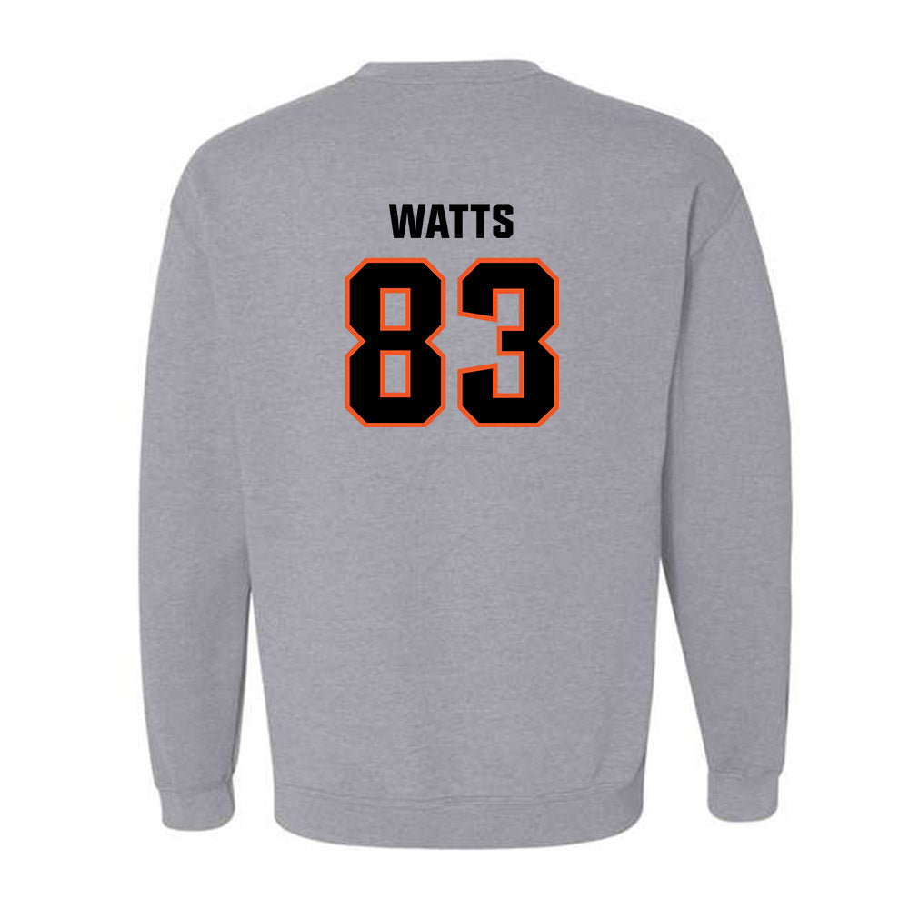 Oklahoma State - NCAA Football : Ty Watts - Classic Shersey Crewneck Sweatshirt-1