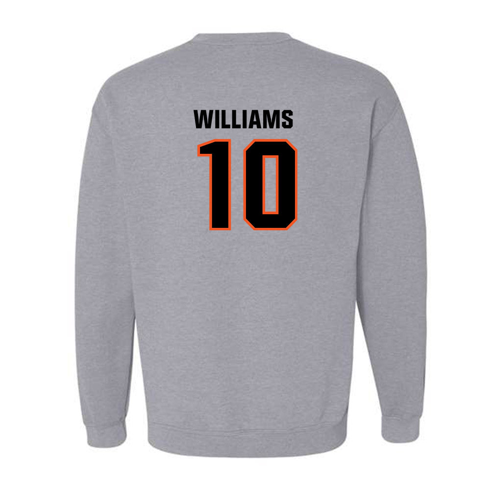 Oklahoma State - NCAA Football : James Williams - Classic Shersey Crewneck Sweatshirt-1