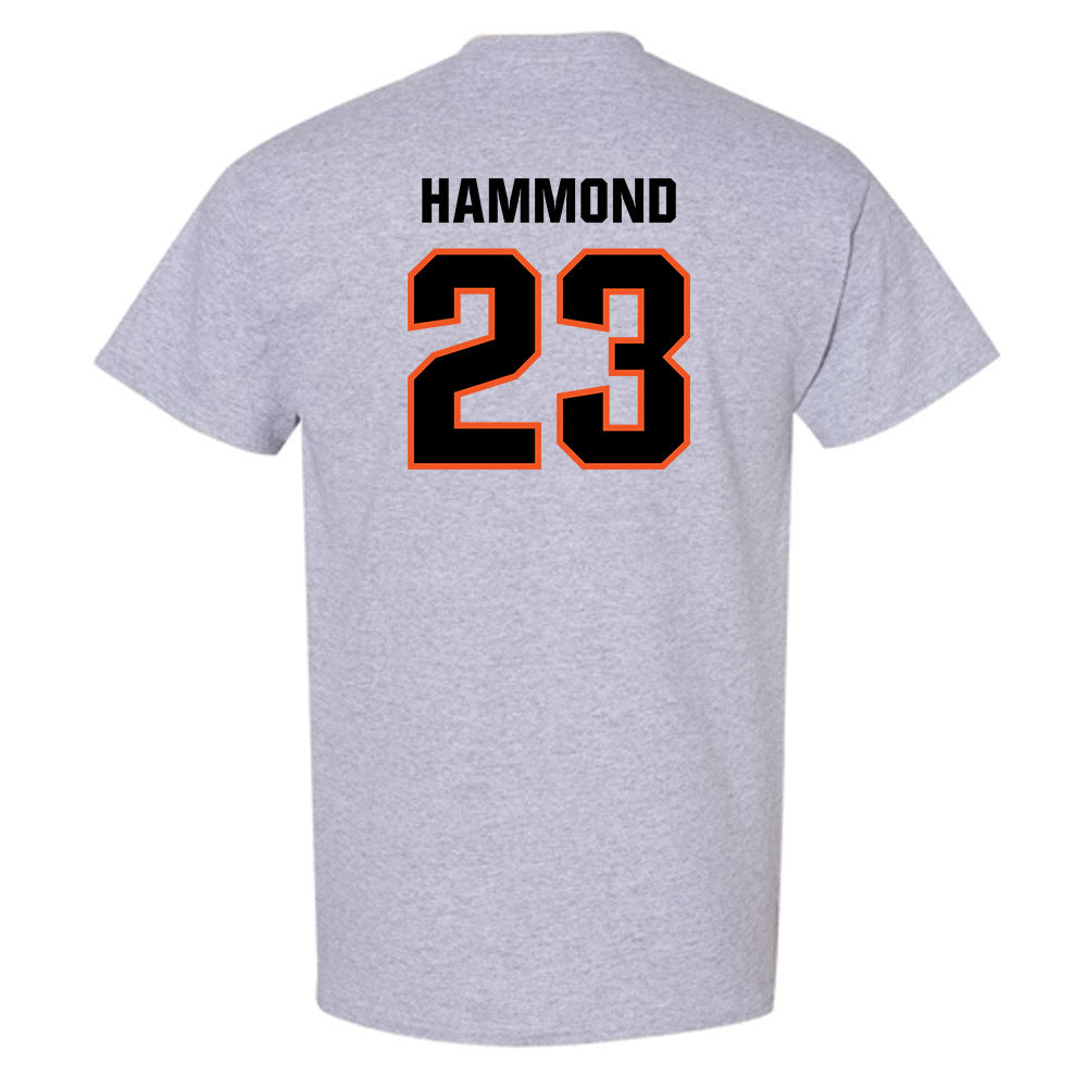 Oklahoma State - NCAA Football : Oscar Hammond - Classic Shersey T-Shirt-1