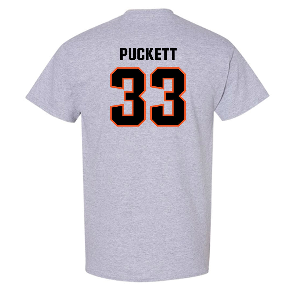 Oklahoma State - NCAA Football : Jack Puckett - Classic Shersey T-Shirt-1