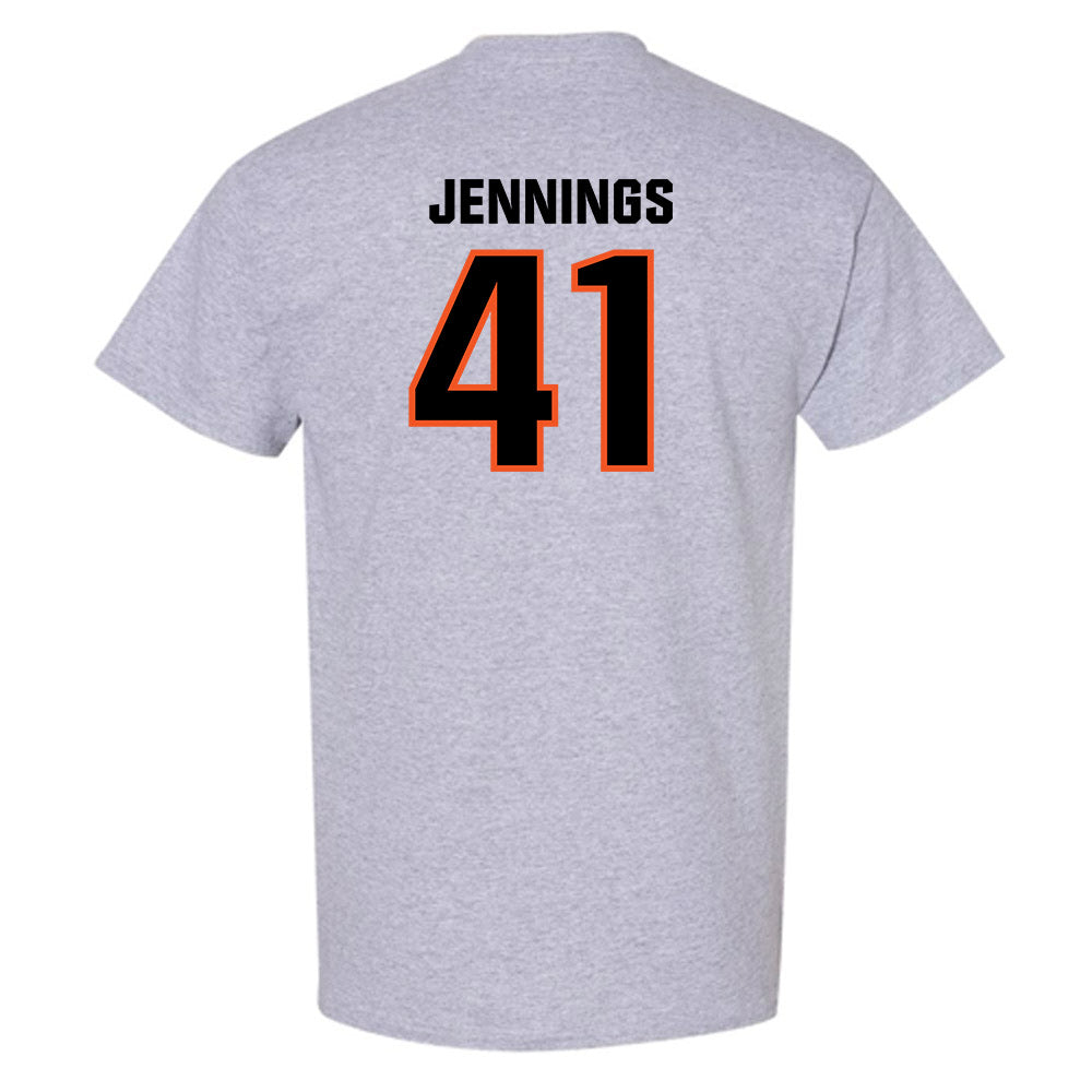 Oklahoma State - NCAA Baseball : Parker Jennings - Classic Shersey T-Shirt-1