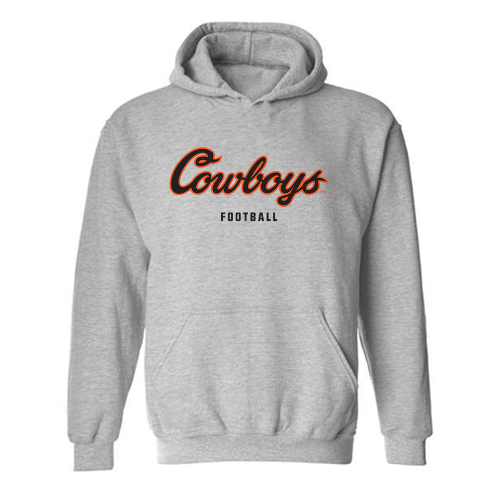 Oklahoma State - NCAA Football : Isaiah Bowman - Classic Shersey Hooded Sweatshirt-0