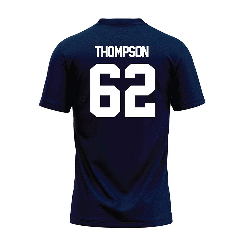 Georgia Southern - NCAA Football : Liam Thompson - Navy Premium Football Jersey-1