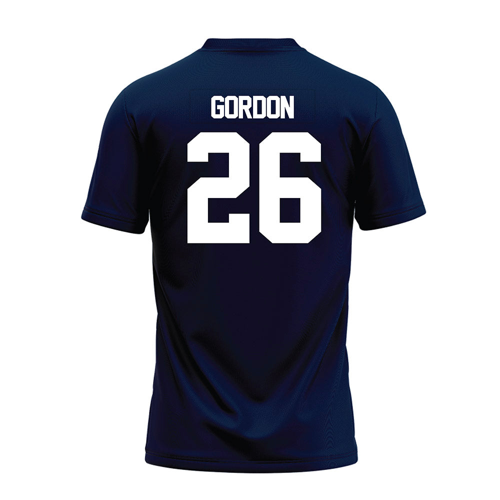 Georgia Southern - NCAA Football : Dariyon Gordon - Navy Premium Football Jersey-1