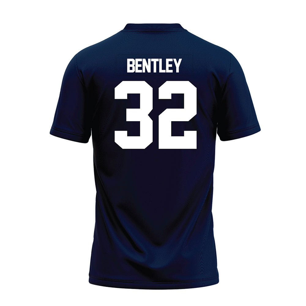 Georgia Southern - NCAA Football : Jaylen Bentley - Navy Premium Football Jersey-1