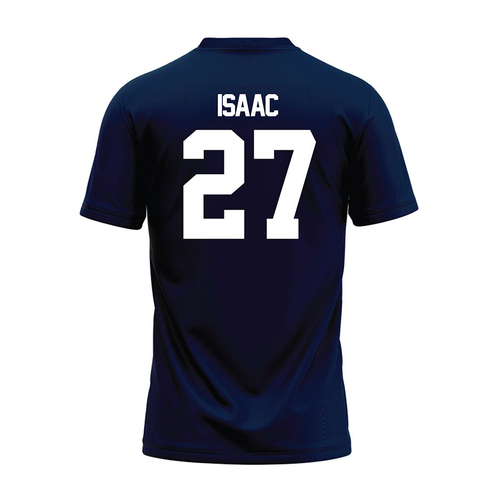 Georgia Southern - NCAA Football : Rj Isaac - Navy Premium Football Jersey-1