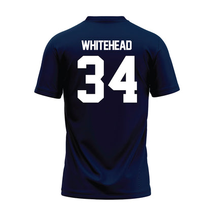 Georgia Southern - NCAA Football : Jamari Whitehead - Navy Premium Football Jersey-1