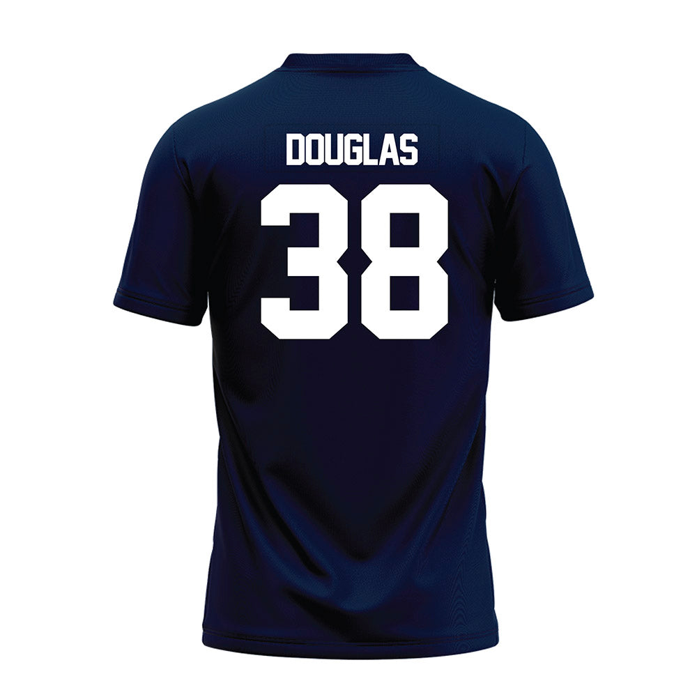 Georgia Southern - NCAA Football : Kevin Douglas - Navy Premium Football Jersey-1