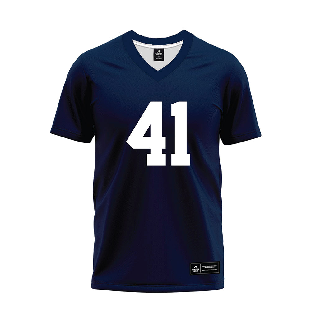 Georgia Southern - NCAA Football : Brandon Alford - Navy Premium Football Jersey-0