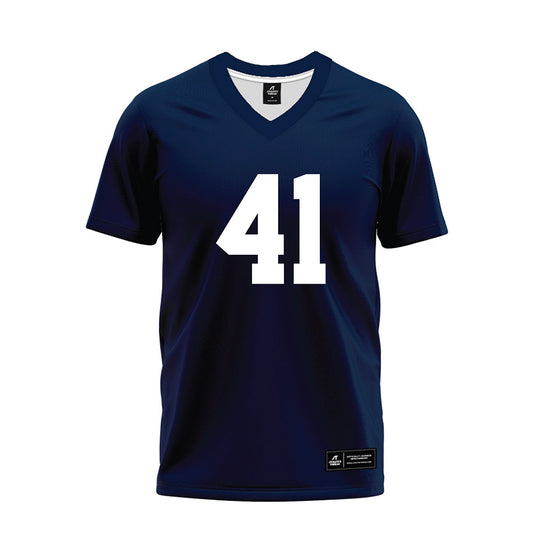 Georgia Southern - NCAA Football : Brandon Alford - Navy Premium Football Jersey-0