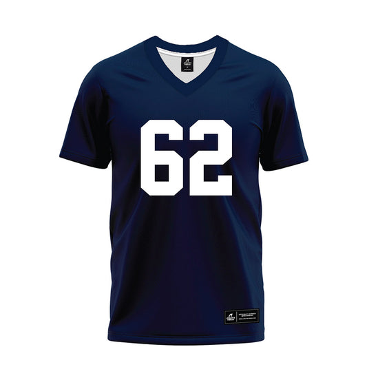 Georgia Southern - NCAA Football : Liam Thompson - Navy Premium Football Jersey-0